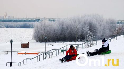 Мощные морозы ударят в Омске к концу недели