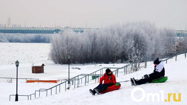 Мощные морозы ударят в Омске к концу недели