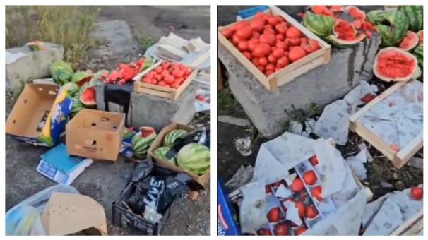 Жительница Хилка устроила фруктовый погром после двух месяцев бездействия властей