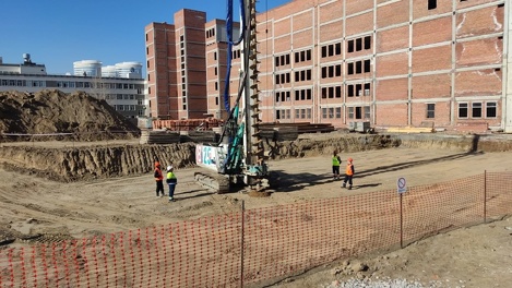 Новое здание областного суда начали строить в Новосибирске. ФОТО