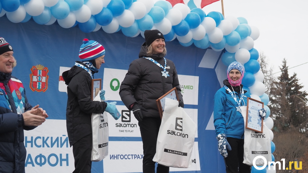 Стали известны победители самой длинной дистанции Рождественского полумарафона в Омске