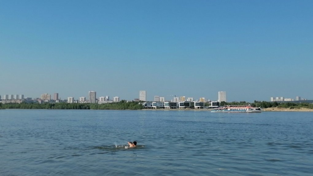 Синоптики рассказали, когда откроется купальный сезон на Оби в Новосибирске