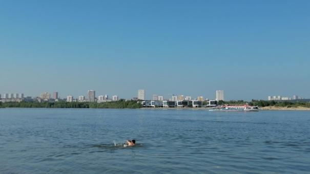 Синоптики рассказали, когда откроется купальный сезон на Оби в Новосибирске