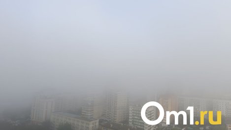 Густой туман окутал Новосибирск в первый день августа