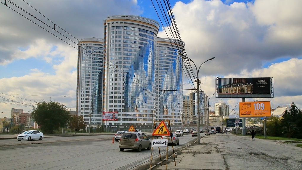 Улицу Кирова в Новосибирске отремонтируют до конца октября