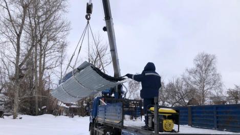 В Новосибирске демонтировали самовольные ограждения