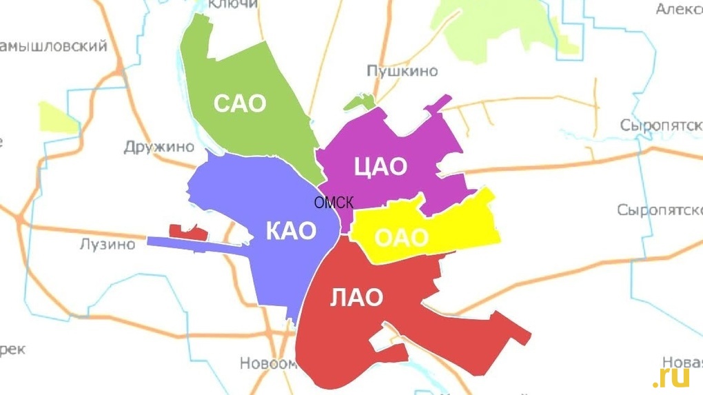Омск поделили на 40 одномандатных округов перед осенними выборами. КАРТА