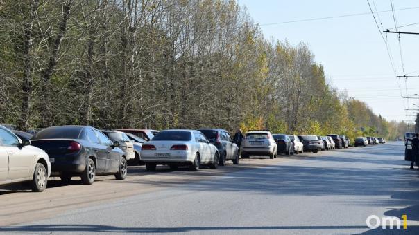 Кортеж полицейских автомобилей заметили новосибирцы на Бердском шоссе