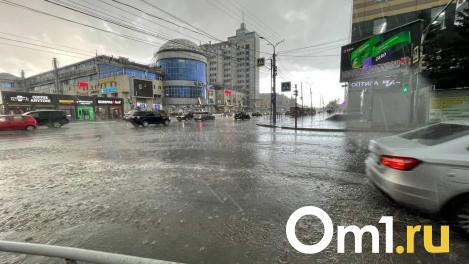 Непогода не отпускает: омичам пообещали сильный ливень и крупный град