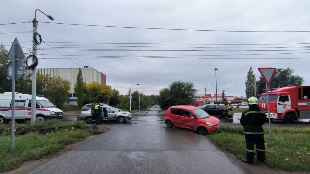 На Старой Московке столкнулись две иномарки