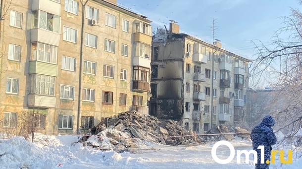 Появились 10 фото с места взрыва на улице Линейной в Новосибирске