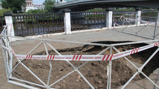 Мэр попросил омичей не гулять по набережной Омки