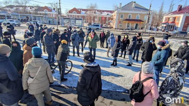 Омичи осудили проведение акции в поддержку правительства Украины у парка 30-летия ВЛКСМ