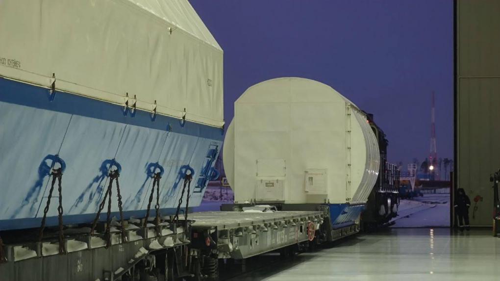 Омская ракета-носитель «Ангара-А5» прибыла на космодром Восточный