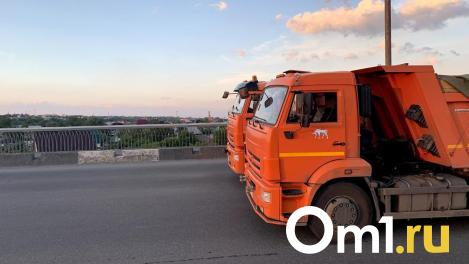 Омич устроил гонку с полицией на угнанном КАМАЗе