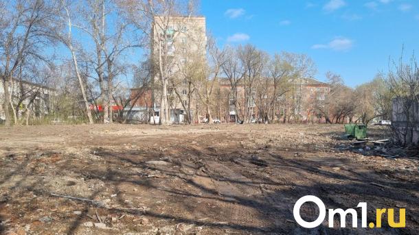 На месте снесённой пятиэтажки в Нефтяниках образовался пустырь