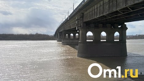 В мэрии Омска объяснили, почему с Ленинградского моста начал сыпаться песок