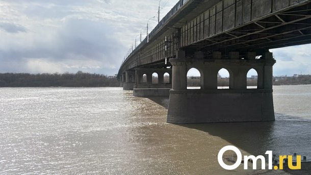 В мэрии Омска объяснили, почему с Ленинградского моста начал сыпаться песок