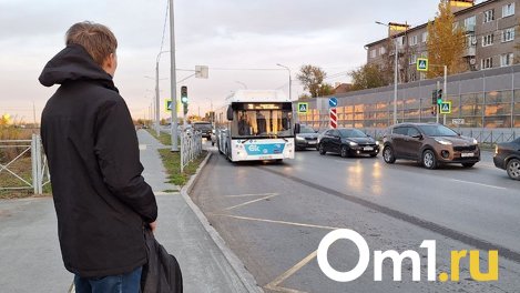 Как просили. В Омске работают два укороченных автобусных маршрута