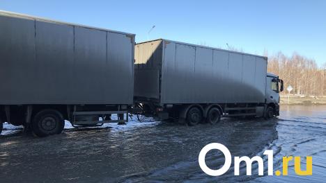 В Омске планируют закрыть для грузовиков 12 улиц