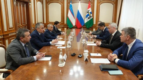 Травников и Асадов обсудили будущее взаимовыгодных связей между Новосибирском и Узбекистаном