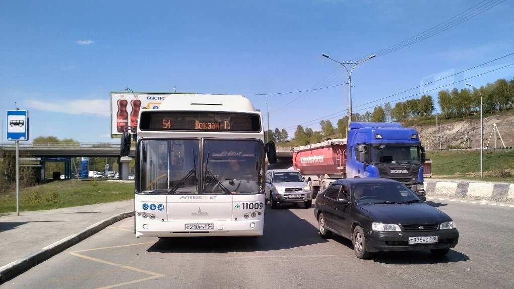 В Новосибирске на ОбьГЭС изменят маршрут автобусов
