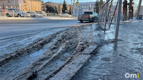 Ледяной дождь и мокрый снег. Омичей предупредили об опасной погоде