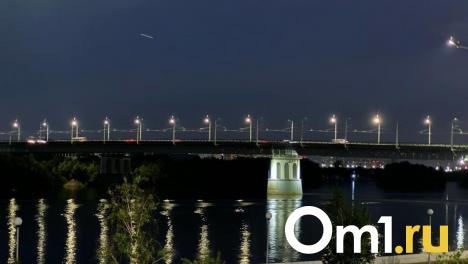 Стало известно, почему погасла подсветка на Ленинградском мосту в Омске