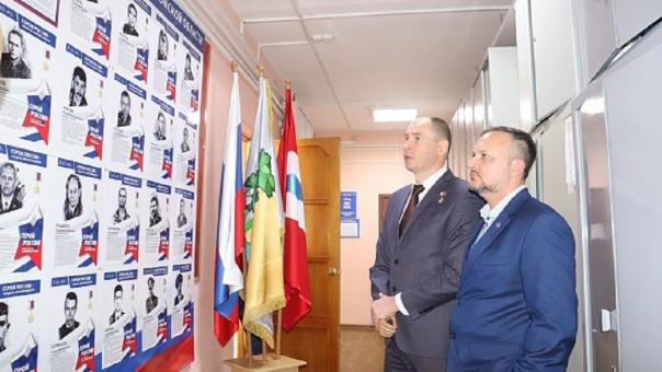 В администрации Омского района открылась интересная выставка