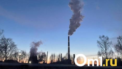 «Так будет до конца зимы»: эколог Лифантьев показал небо Омска, почерневшее из-за ТЭЦ-5
