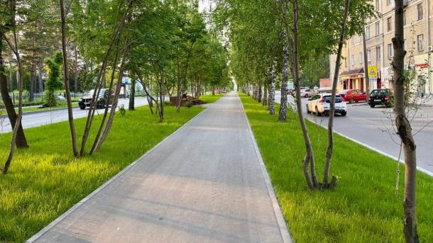 Улица Эйхе преобразилась: мэр Новосибирска показал итоги пилотного проекта в Первомайском районе