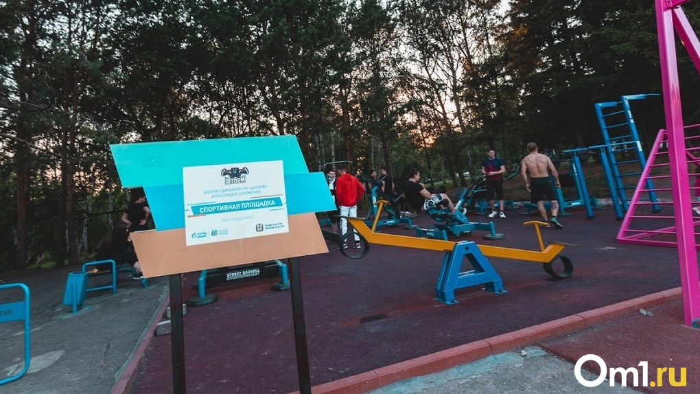 В Омске откроется новая спортивная площадка для воркаута