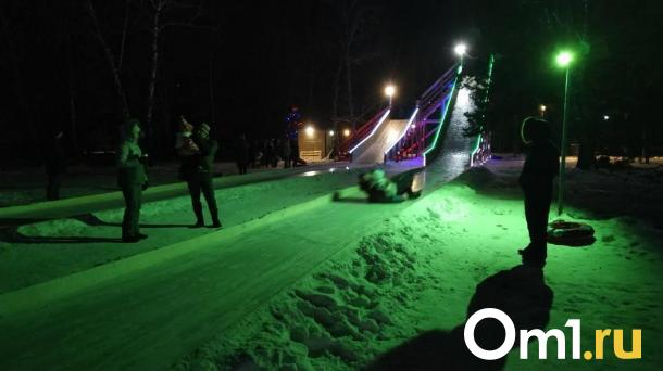 В парке 30-летия ВЛКСМ готовят к открытию четыре горки
