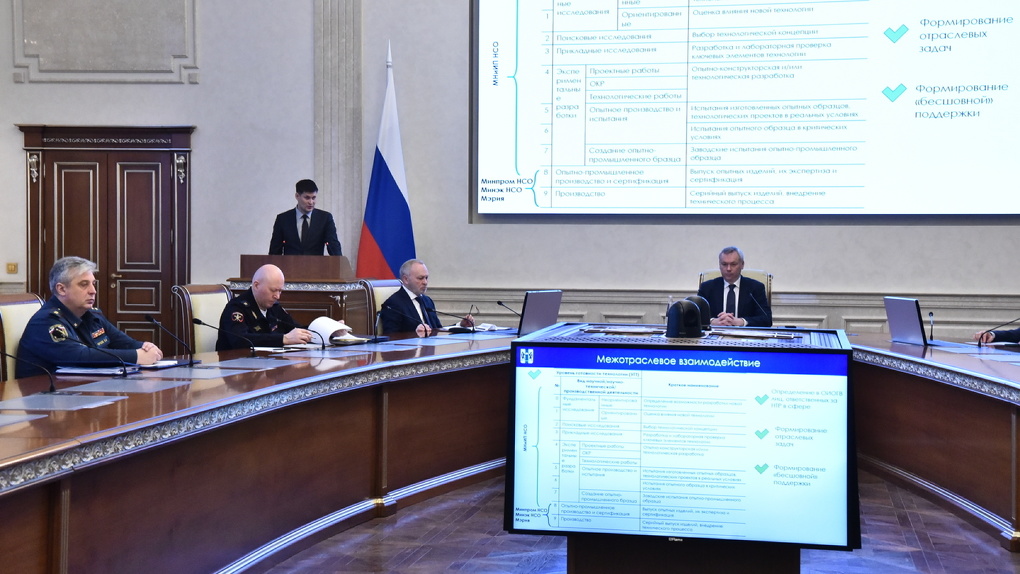 Госзаказ и помощь науке: губернатор определил вектор научно-технического развития Новосибирской области