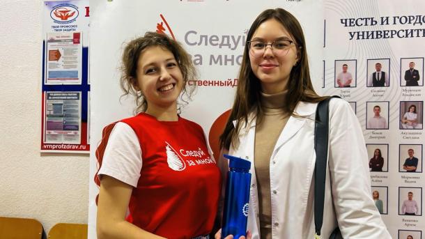 В вузах Воронежа при поддержке ВРО СоюзМаш прошел День донора