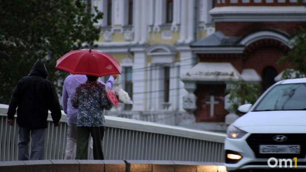 В Омске снова ожидается дождливая погода