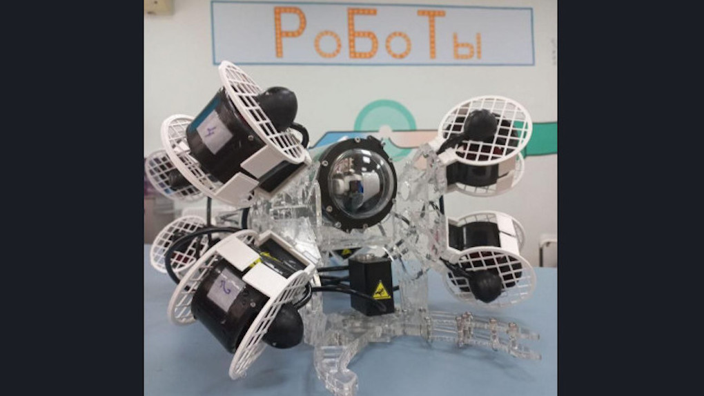 Лучший подводный робот в мире создали новосибирские школьники