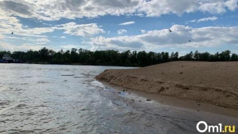 В Большереченском районе из-за паводка под воду ушёл мост