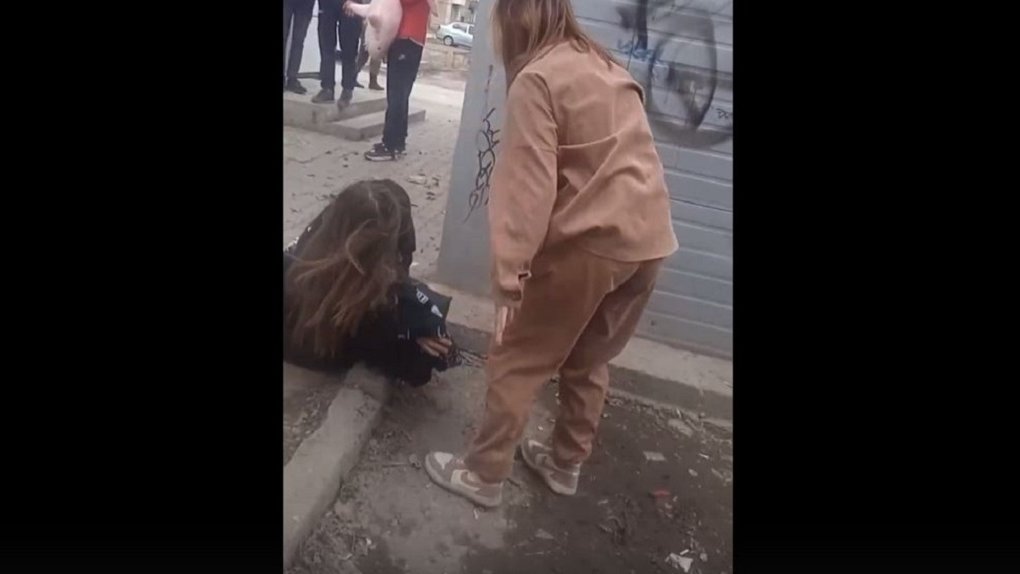 Школьница прилюдно избила подругу на камеру в Новосибирской области