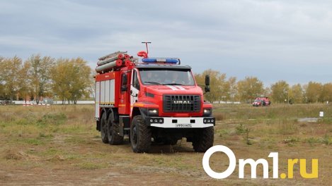За последнее время в Омской области загорелись три комбайна