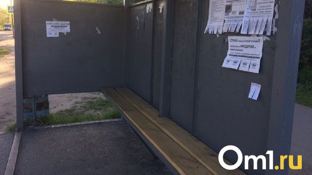 «Кто сгрыз остановку?» Павильон на Ермаке шокировал омичей