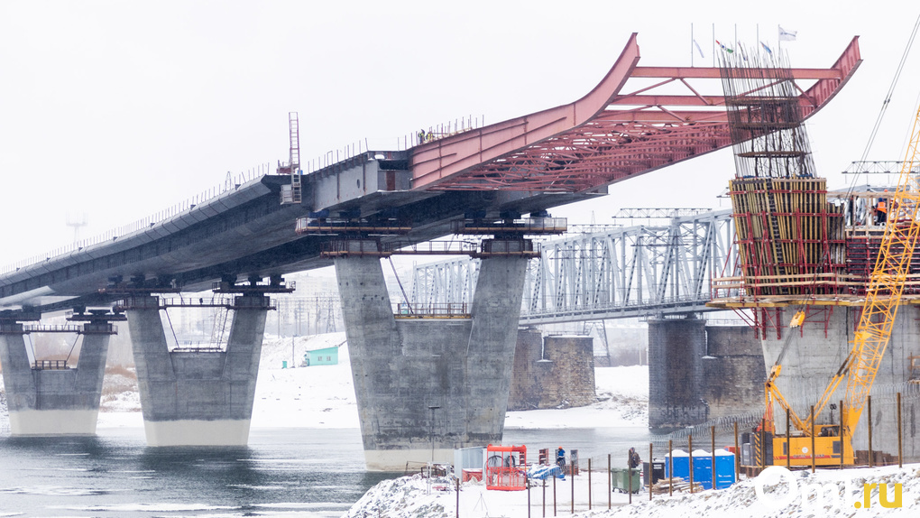 В Новосибирске перенесли срок сдачи четвёртого моста через Обь