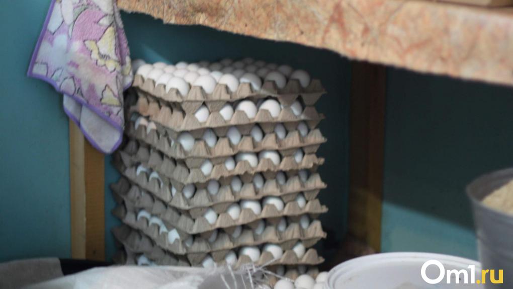 В омских магазинах появились «шестёрки яиц»