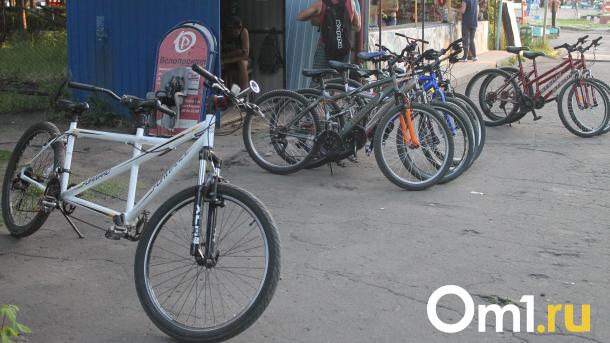 В Омске велокрад устроил рейд по Нефтяникам