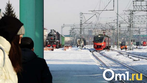 Платформа грузового поезда сошла с рельсов в Новосибирской области