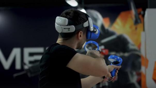 Om1.ru пробует VR-арену METAFORCE