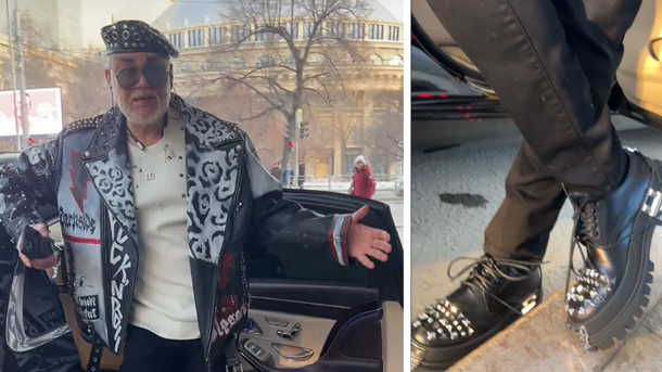 Филипп Киркоров записал стильное видео на фоне Оперного театра в Новосибирске