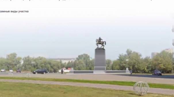 В Омске выбрали новое место для 14-метрового памятника Ивану Бухгольцу
