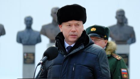 В Новосибирском военном училище открыт бюст Героя России Алексея Бойко