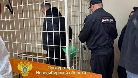 Новосибирцам показали жёсткие кадры конвоя главы Минпромторга Гончарова в зал суда